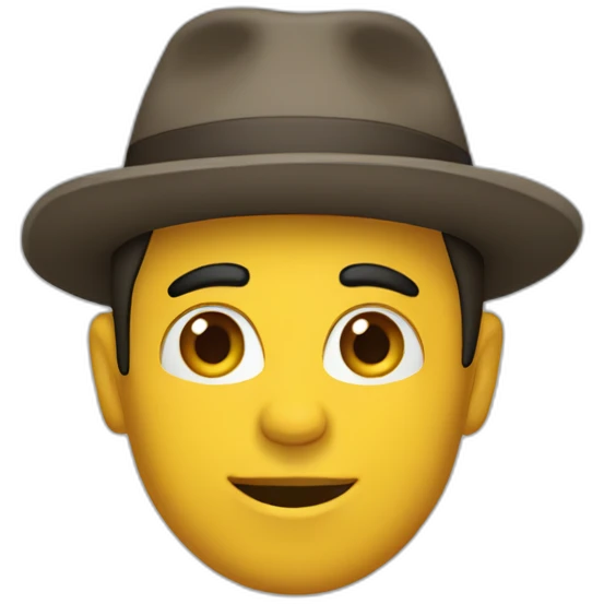 escoba y recogedor emoji