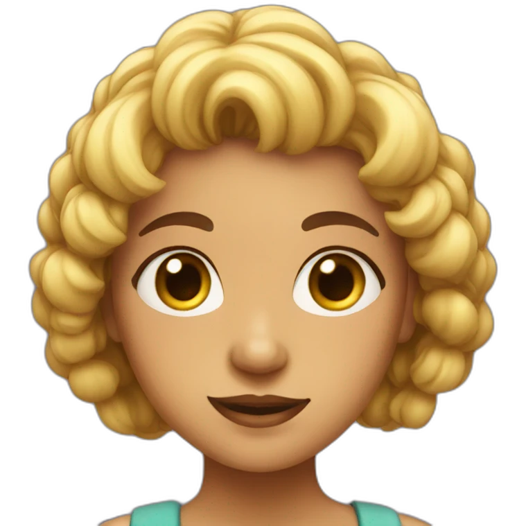 giant girl emoji