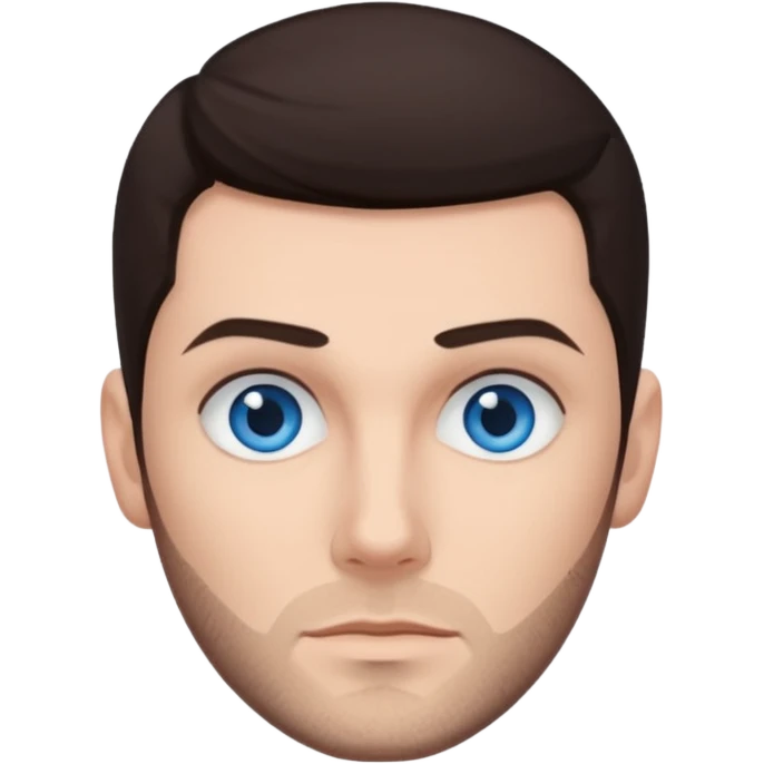Shane Lynch with blue eyes, dark brown hair  emoji