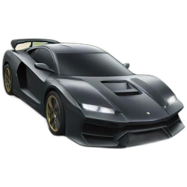 Ninja ride in super car emoji