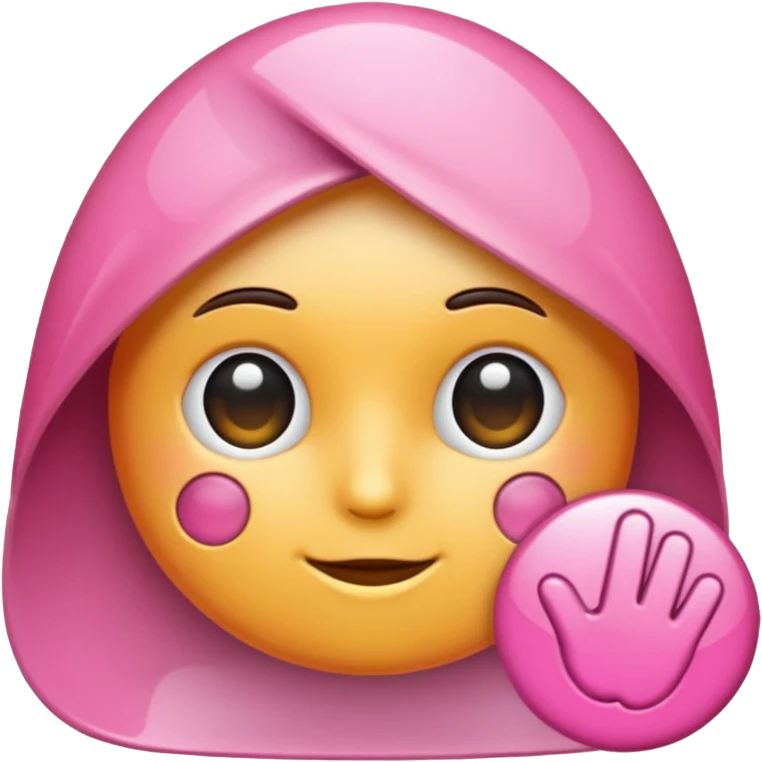 report pink emoji