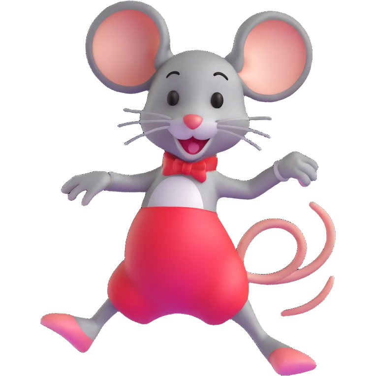 dancing mouse emoji