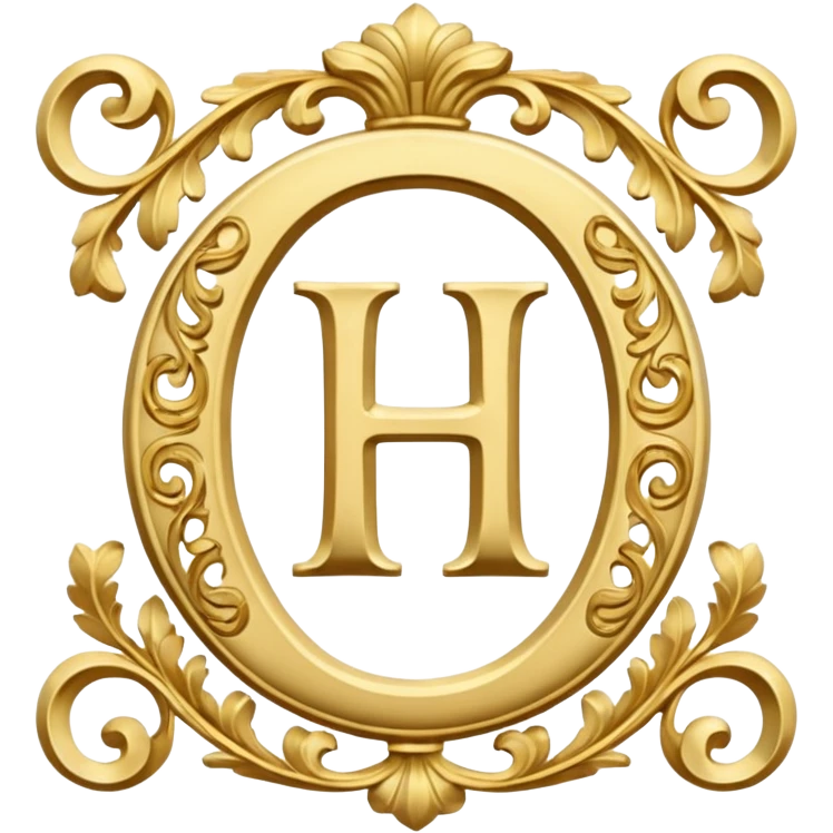 The gold inscription "Helga" in large letters emoji