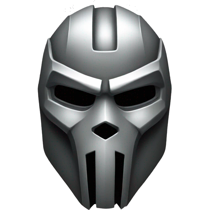 MF DOOM mask emoji