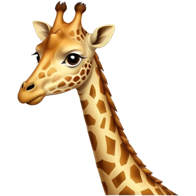 High giraffe emoji