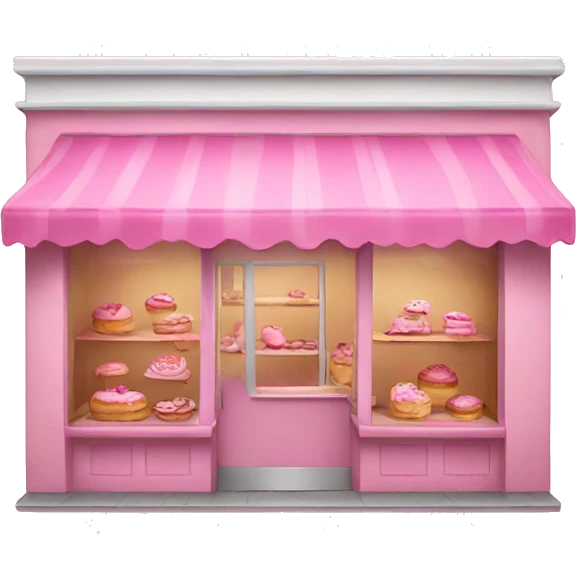 Pink bakery emoji