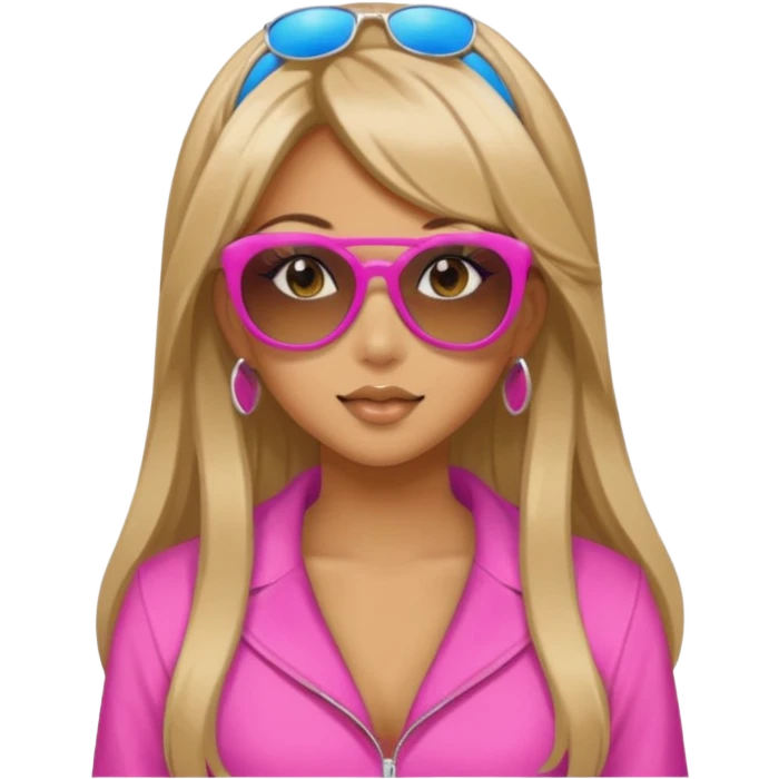 Aesthetic Gyaru Summer Girl emoji