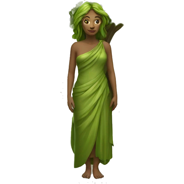 driade tree woman  emoji
