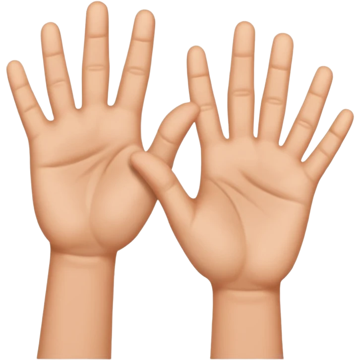 Gestures for the deaf and dumb emoji