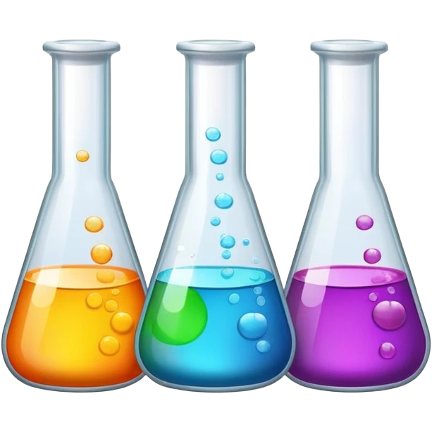 Science vials emoji