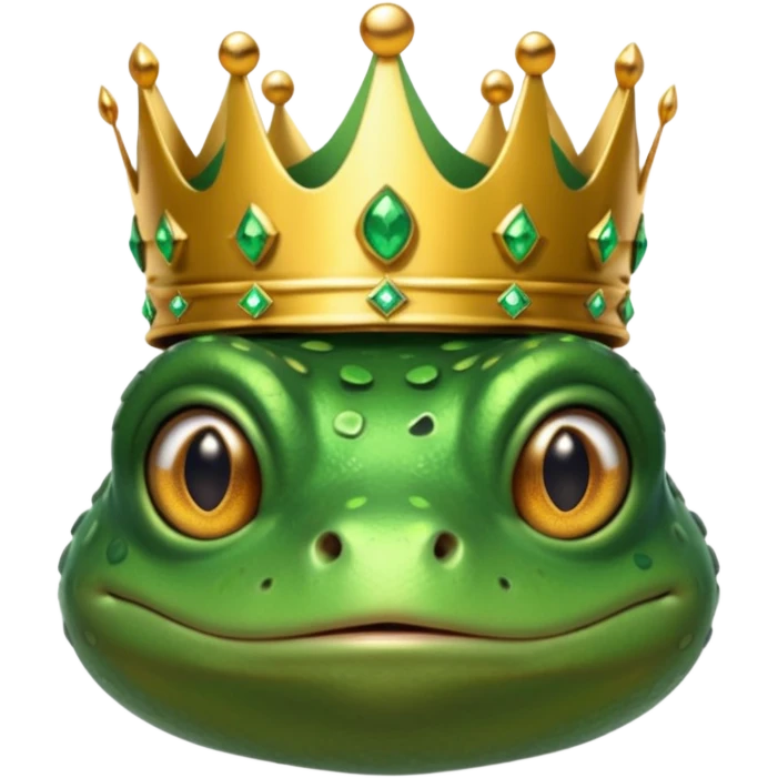 The Frog Prince emoji