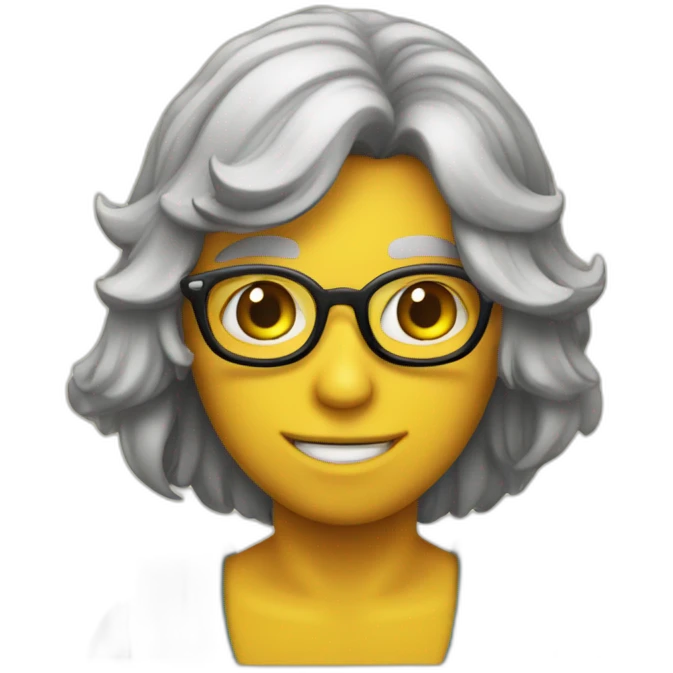 Garoto lendo um livro emoji