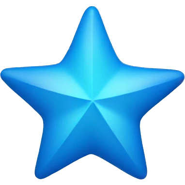 blue star emoji