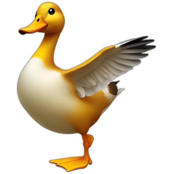 Canard qui dance emoji
