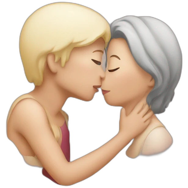 kissing emoji