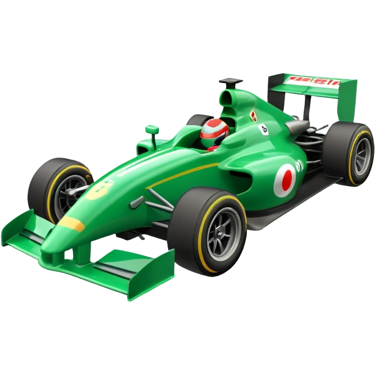 formula 1 green emoji