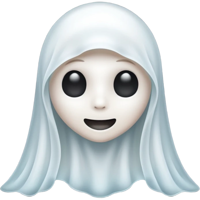 light ghost emoji