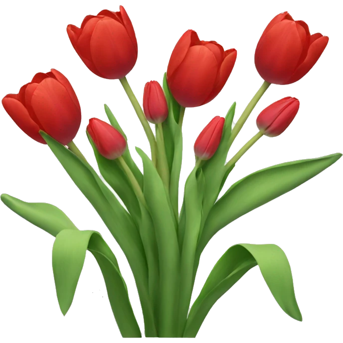 Red Tulips  emoji