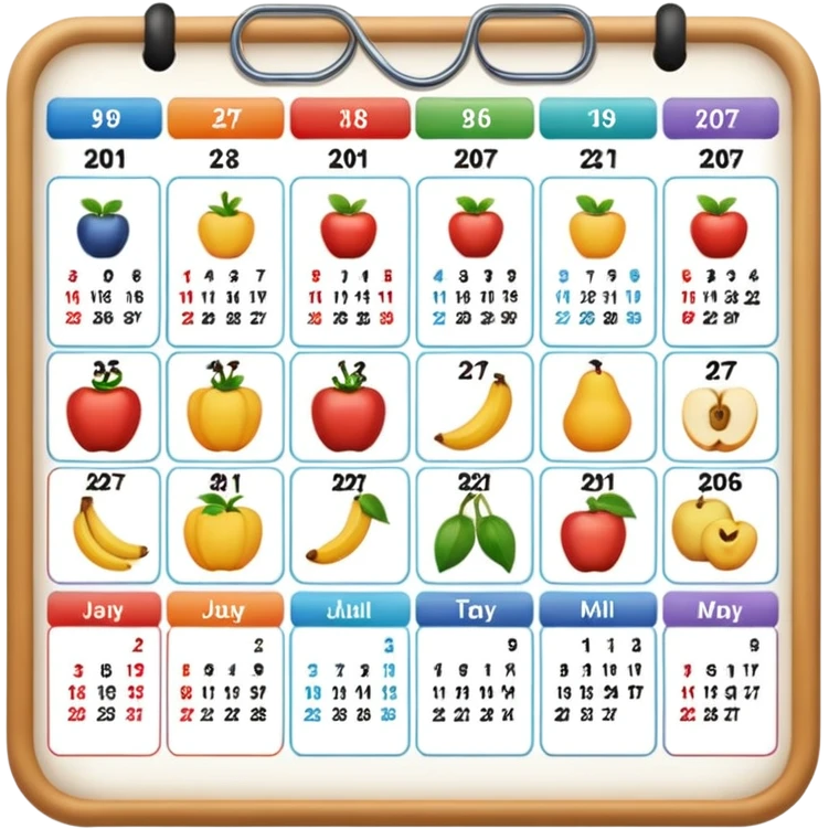 Calendar  emoji