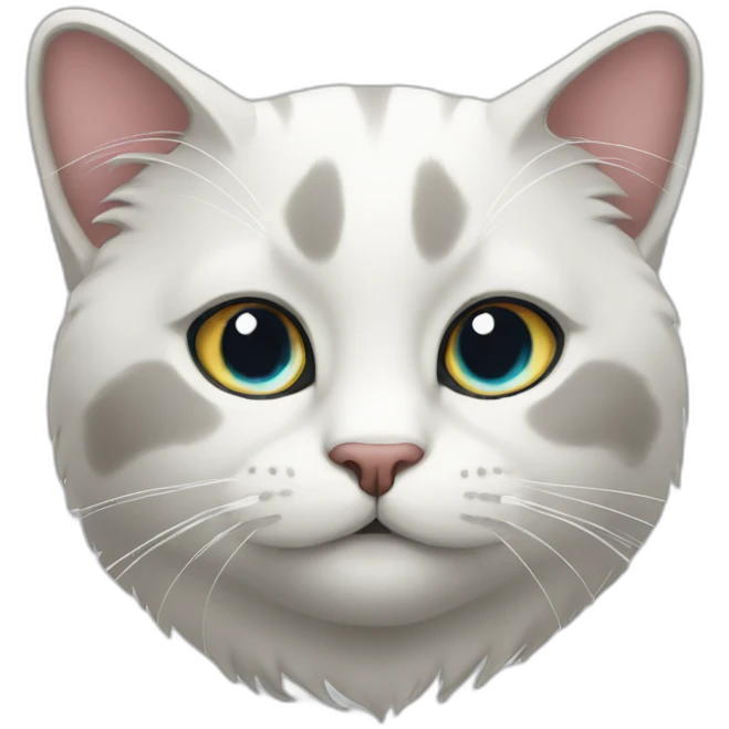 Intelectual cat emoji