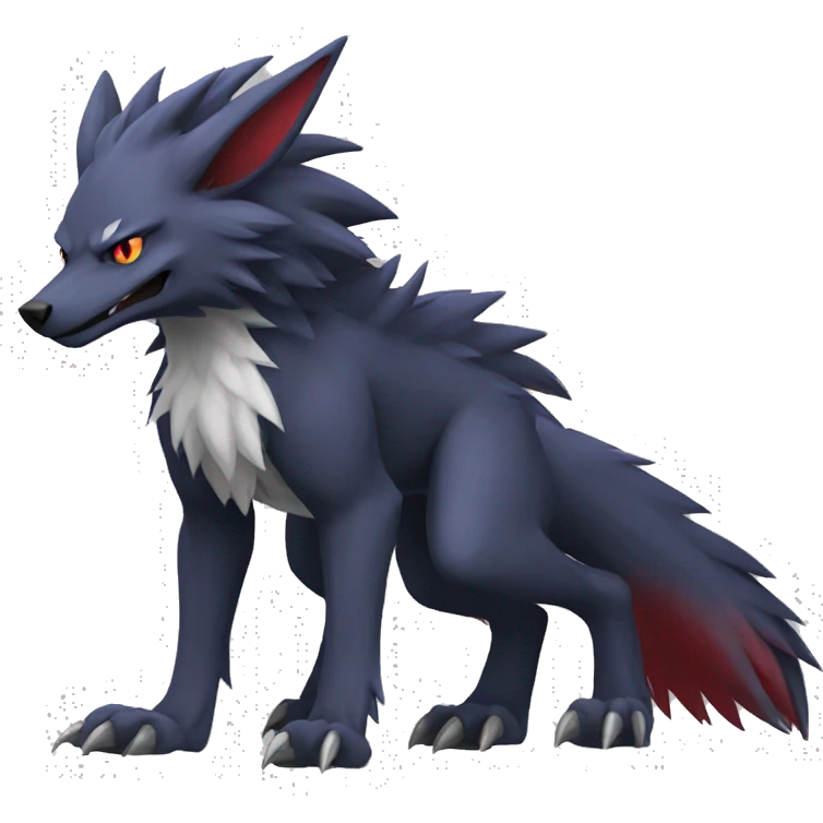 Nargacuga-Sergal-Zoroark full body emoji