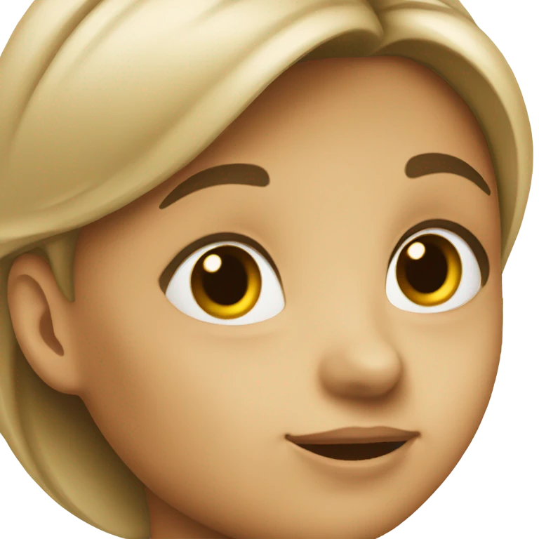 girl side eyeing  emoji