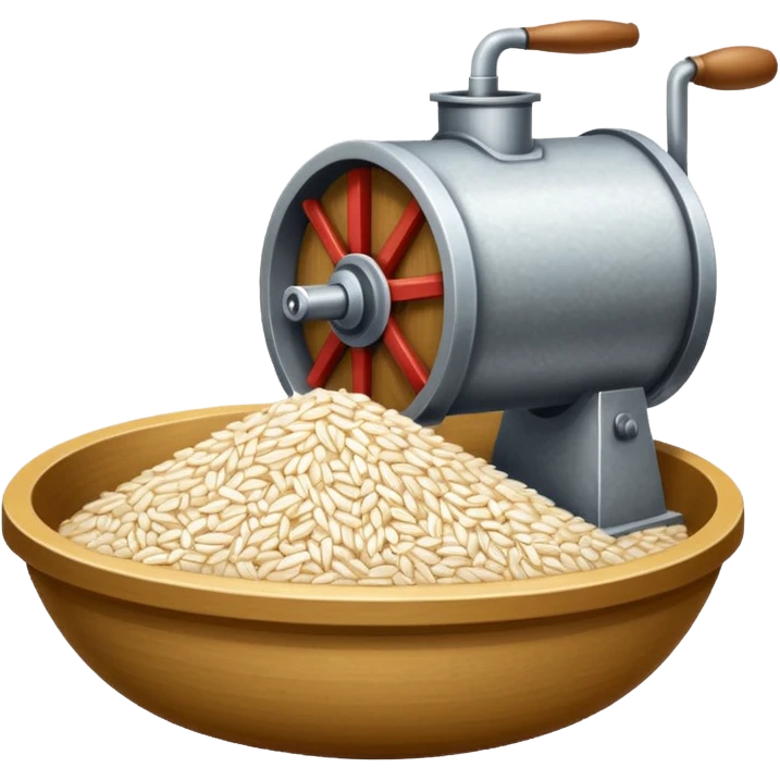 Milling rice emoji