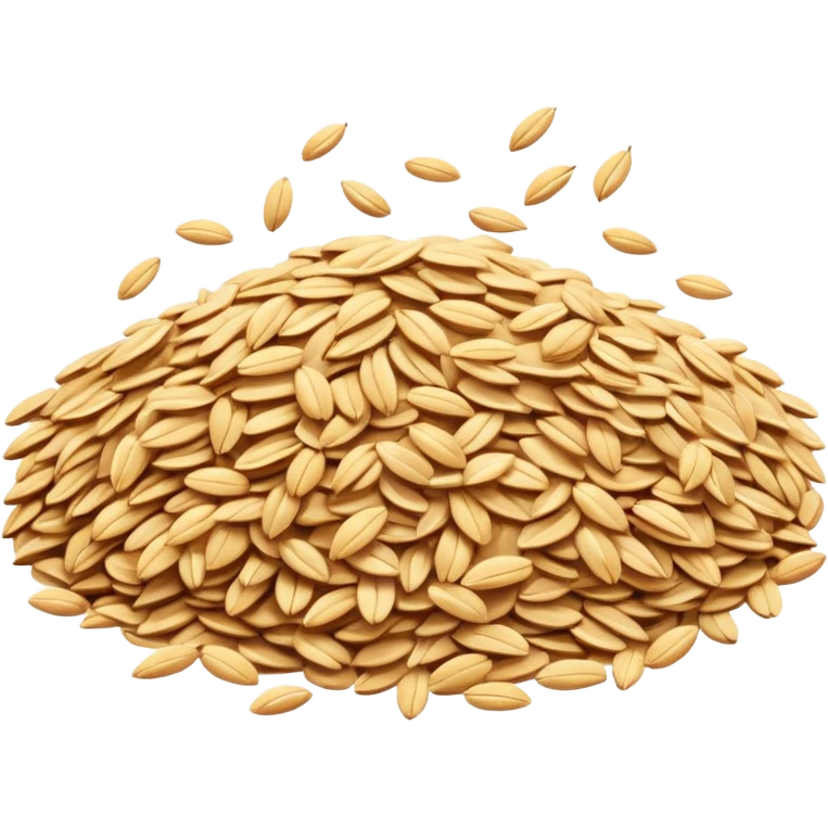 a bunch of oats emoji