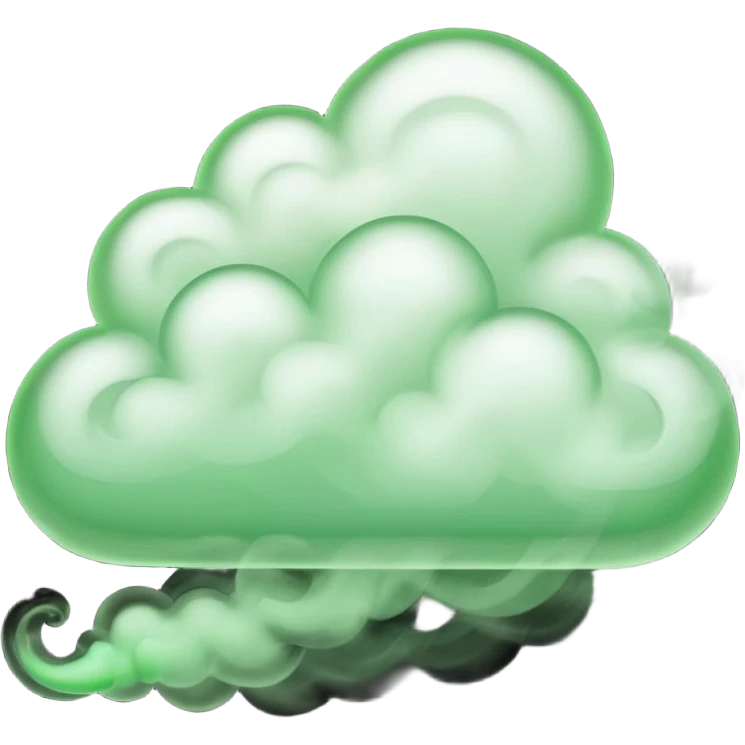 green air smoke emoji