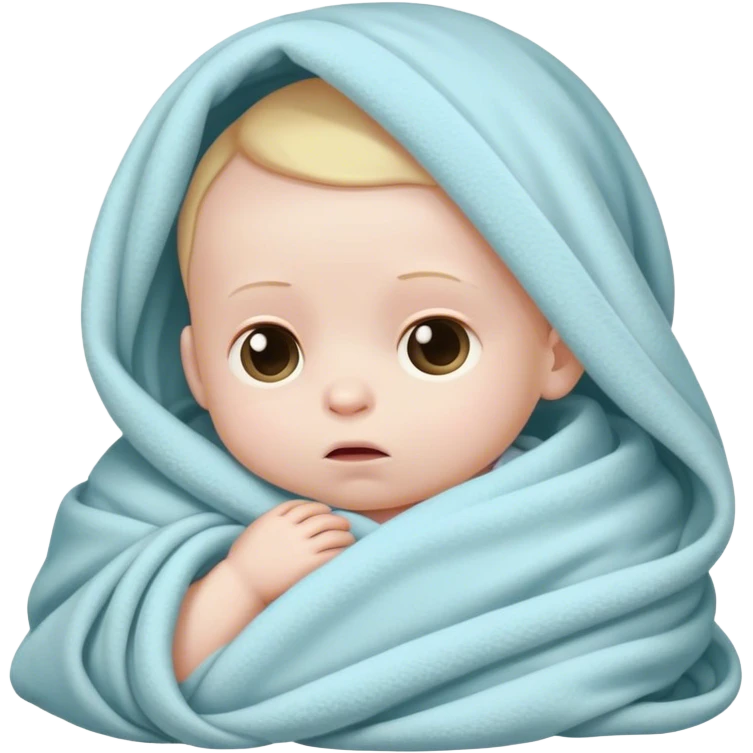 sick baby emoji