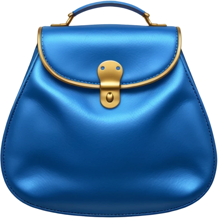 bag of blue coins emoji