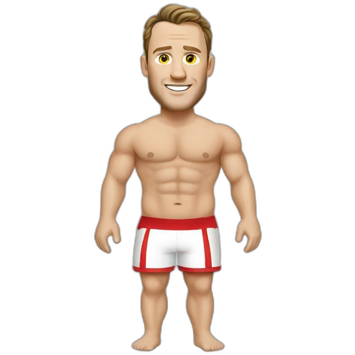 Jonathan Toews as beach bum emoji