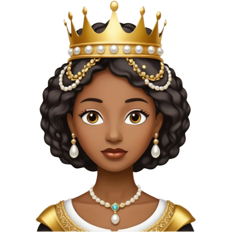 black queen emoji