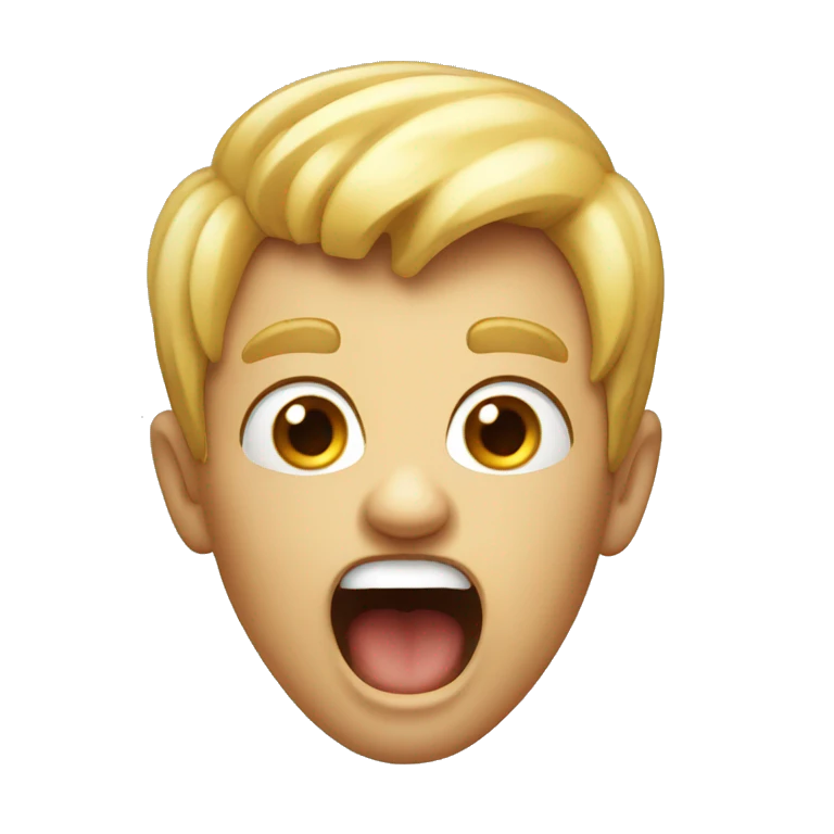 screaming  emoji