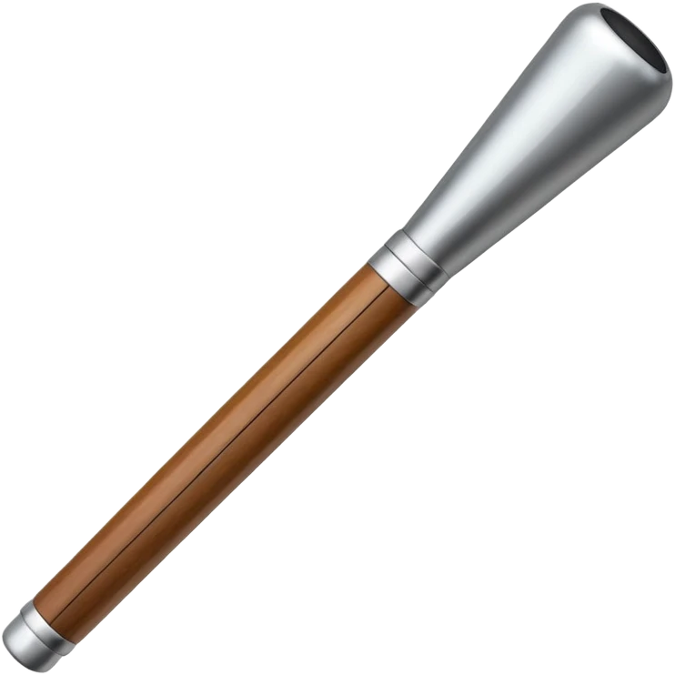 Band conductor baton emoji