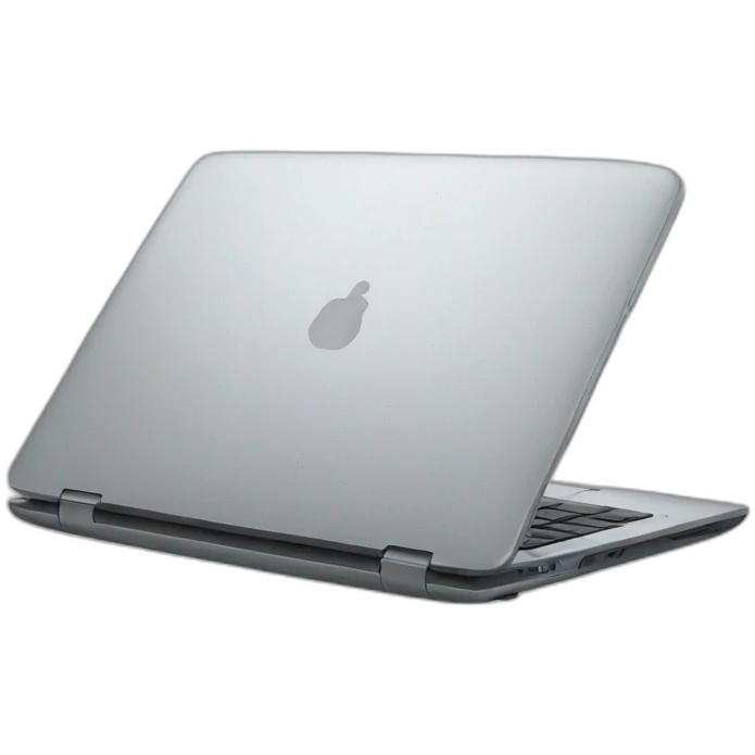 Side laptop emoji
