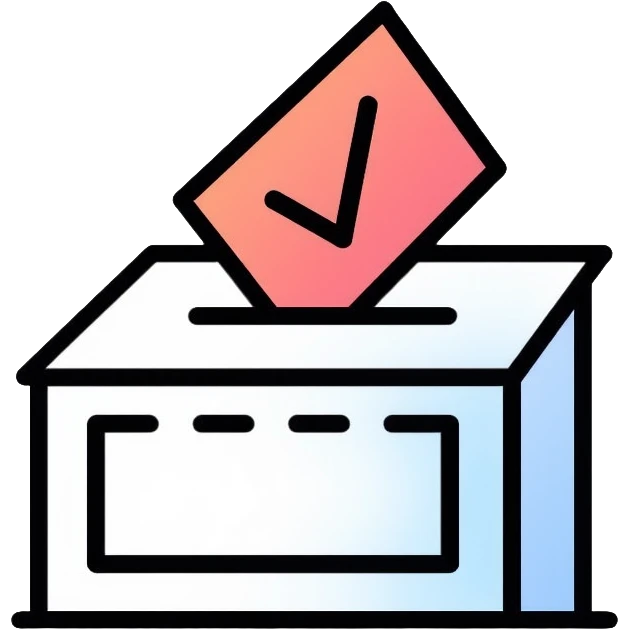 ballot box with checkmark emoji