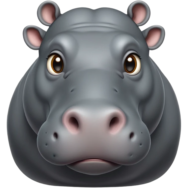cinematic-noble-hippo-portrait-emoji,-poised-and-regal,-with-a-massive,-robust-build-and-a-smooth,-well-groomed-slate-gray-hide,-deep-set-soulful-eyes,-simplified-yet-sharp-and-sophisticated-features,-highly-detailed,-glowing-with-a-soft emoji