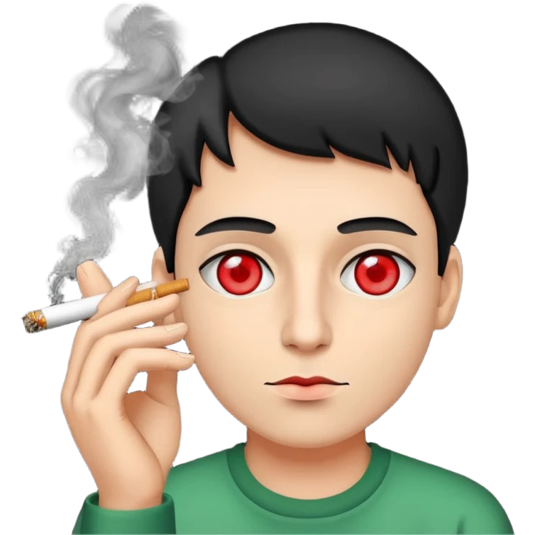 Smoking pot emoji
