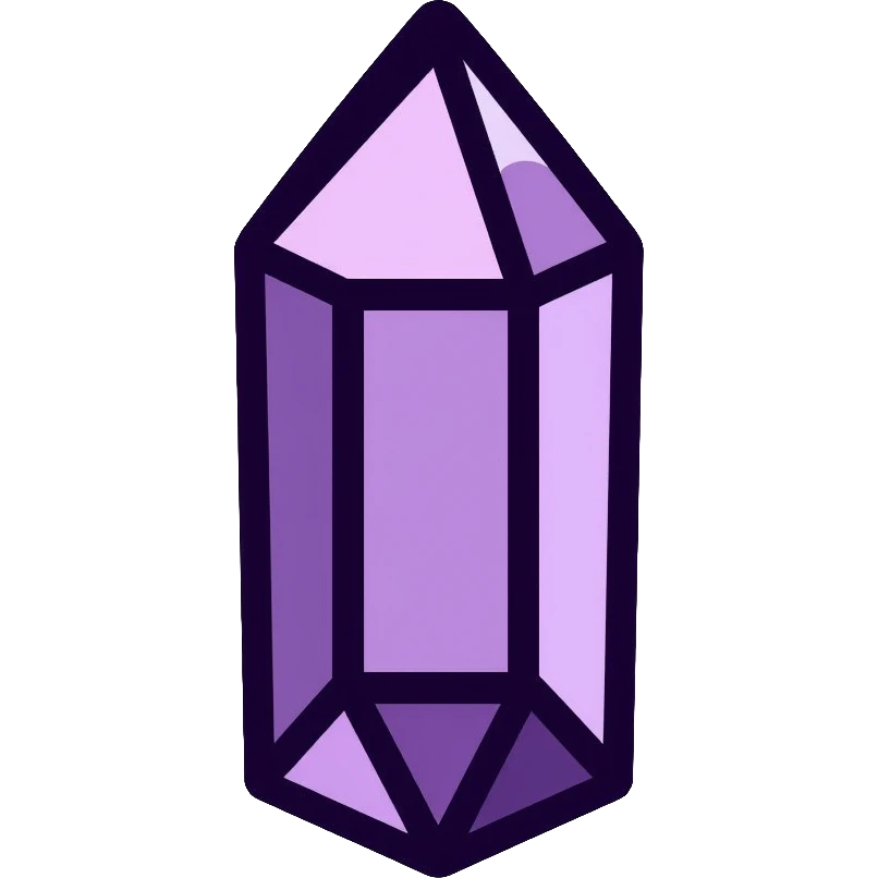 amethyst crystal emoji