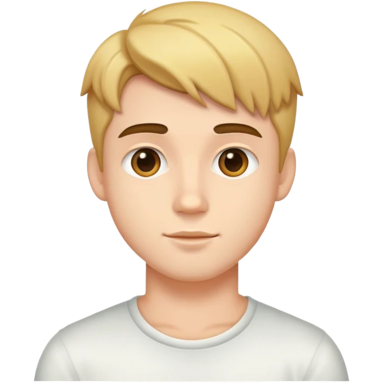 cute guy, idol, famous emoji