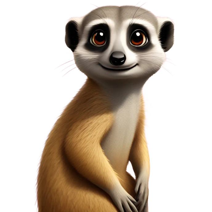 meerkat with heart and koala emoji