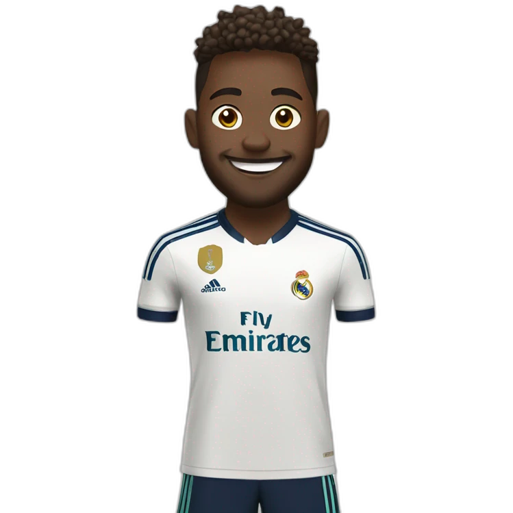 bellingham celebrating in a real madrid kit emoji