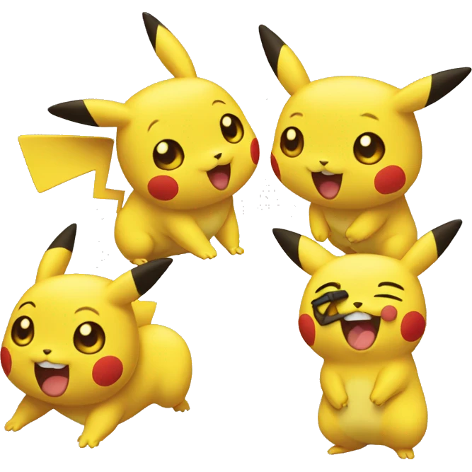 Pickachu emoji