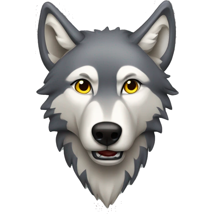 Wolf’s mating season  emoji
