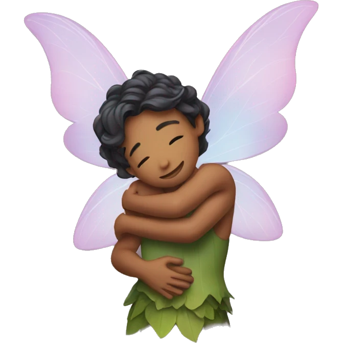 Fairy hugging  emoji