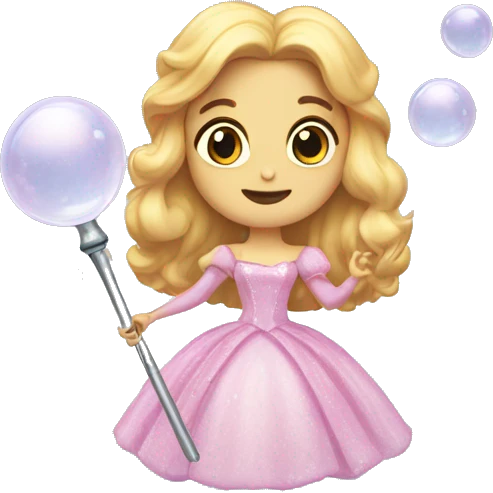 glinda’s bubble wand emoji