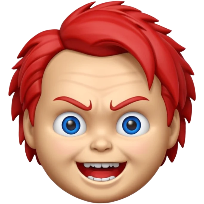 Un emojin de chuky emoji