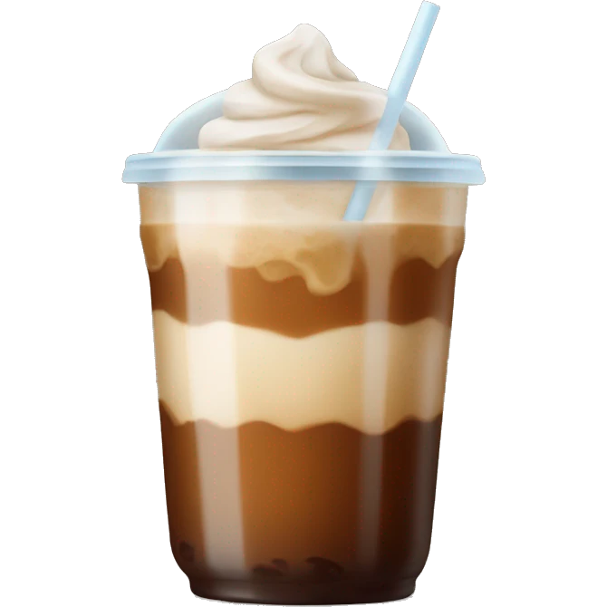 Iced coffee  emoji