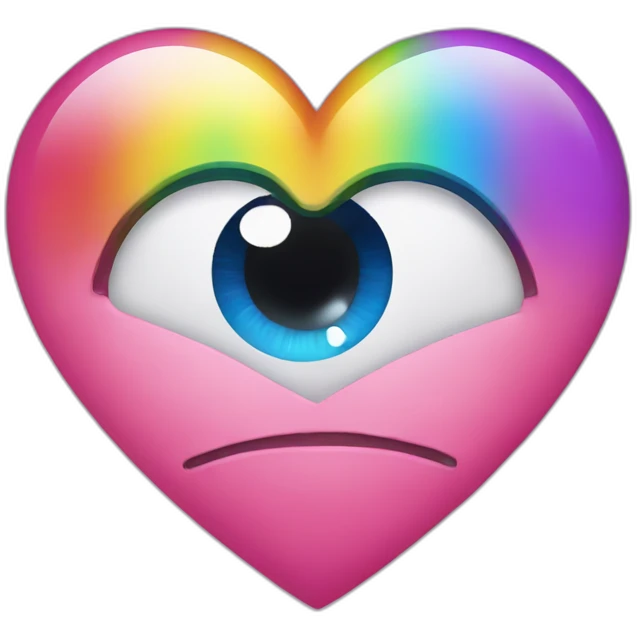 heart_eyes+rainbow_heart emoji